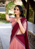 Festive wear designer lehenga choli with intricate sequin embroidery work