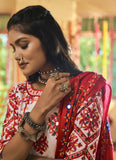 White Muslin Cotton Designer Chaniya Choli For Navratri