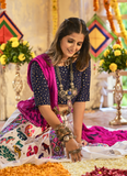 White color Muslin Cotton Navratri Chaniya Choli