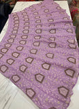 Light Purple Color Georgette Lehenga Choli With Embroidery Work