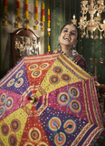 Amazing Printed Multi Color Cotton Chaniya Choli For Navratri Festival