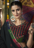 Amazing Printed Multi Color Cotton Chaniya Choli For Navratri Festival